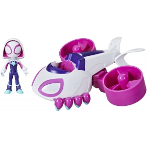 M Spidey and His Amazing Friends Change Ghost-Spider Action Figure for Kids